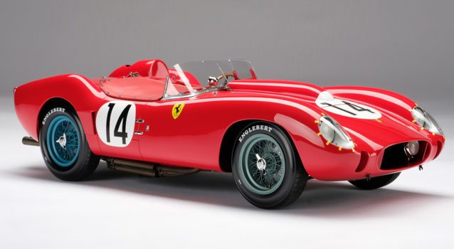 Amalgam Releases A $15,423 1958 Ferrari 250 TR Le Mans Winner 1:8 Scale Model