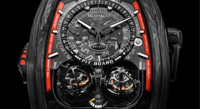Jacob & Co. Releases The $580,000 Twin Turbo Furious Bugatti 300+ Watch