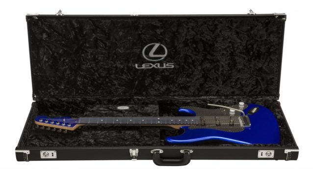 Fender x Lexus LC Stratocaster Guitar is the Supercar of Instruments