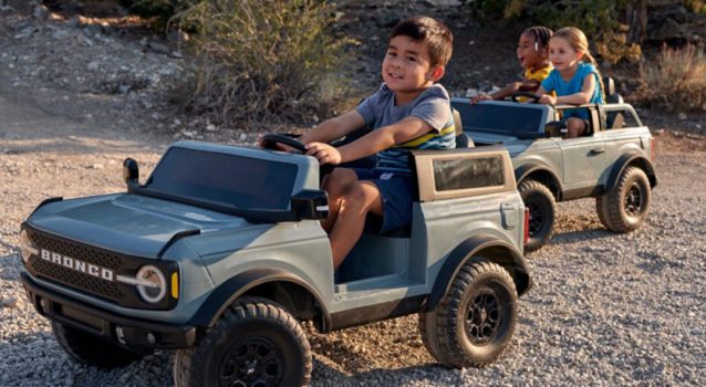 Kid Trax Releases Its New Ford Bronco Power Ride-On Toy
