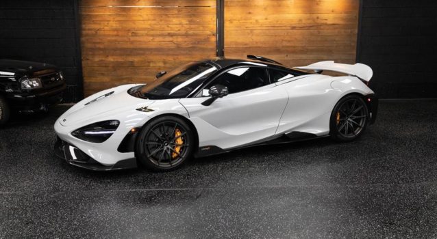 Heavily Optioned McLaren 765LT With Roof Scoop For Sale