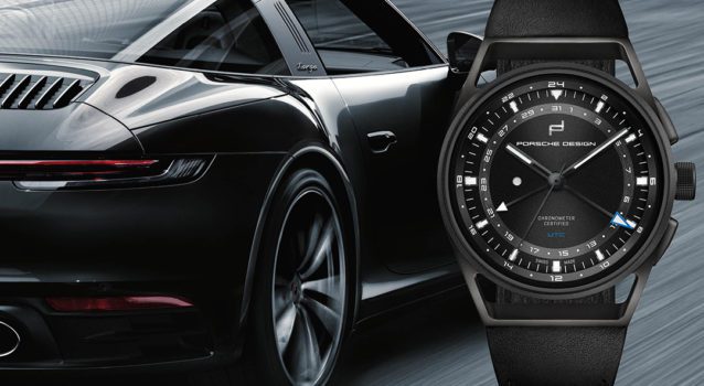 The New Porsche Design Globetimer UTC In Black Titanium