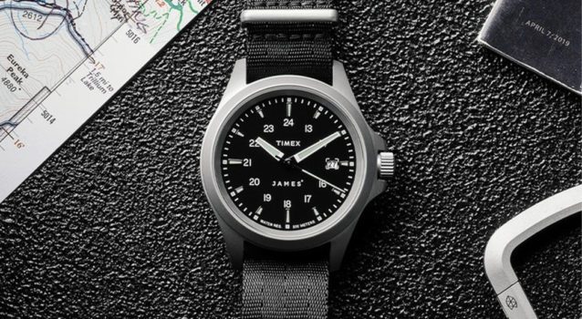 The James Brand x TIMEX Release The New Expedition North Titanium Automatic Watch