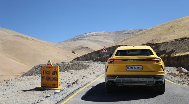 Lamborghini Urus Travels the Highest Drivable Road in the World