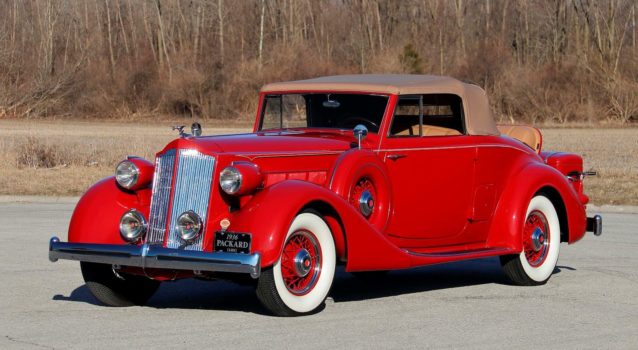 GAA Classic Cars November 2021 Auction: 1936 Packard Eight 1401