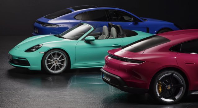 The Porsche Paint To Sample Program Offers 160 Colors And Infinitely More Available