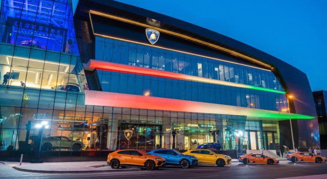 Lamborghini’s Dubai Dealer Gets a Dubai-Sized Makeover