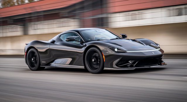 Pininfarina Battista Gets Tested On the Track by Race Car Driver Nick Heidfield
