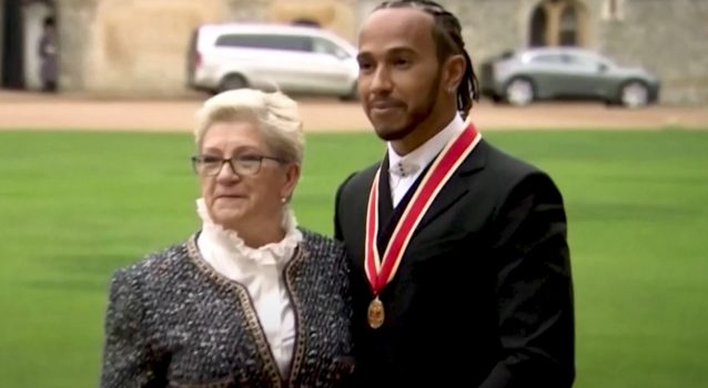 Sir Lewis Hamilton Has Been Officially Knighted at Windsor Castle