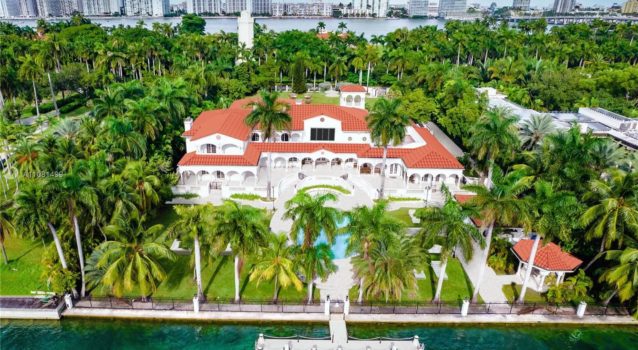 Miami Mansion on Star Island Sells For $75 Million