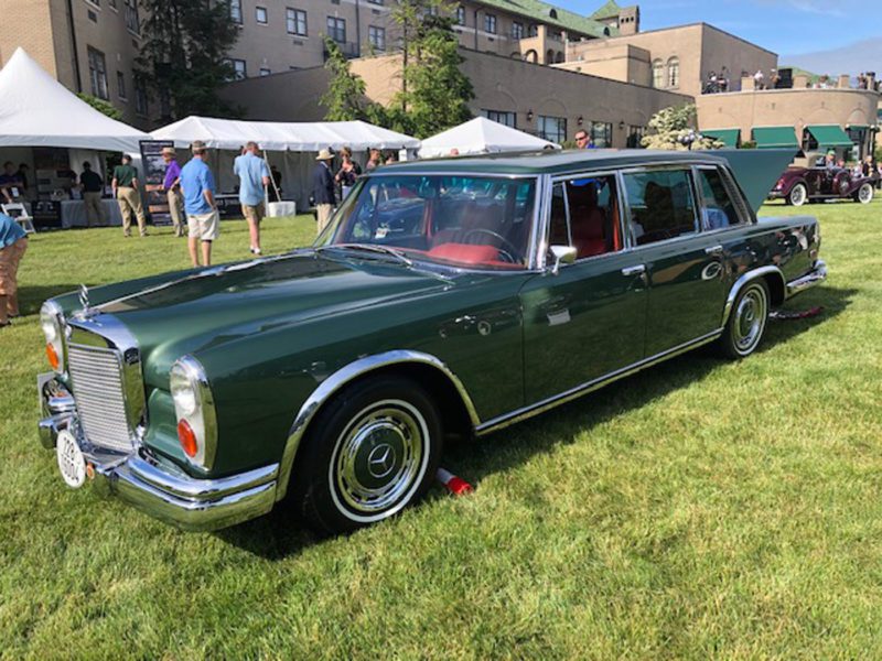 1972 Mercedes Benz 600 swb owned by 2022 Collecfor of the Year Guy Lewis