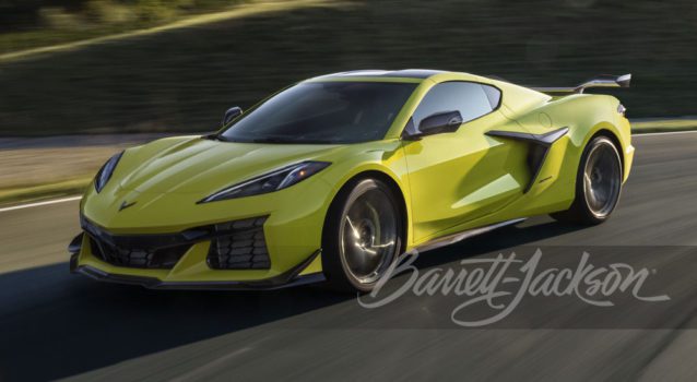 Barrett-Jackson To Sell First Mid-Engined 2023 Corvette Z06 In Scottsdale