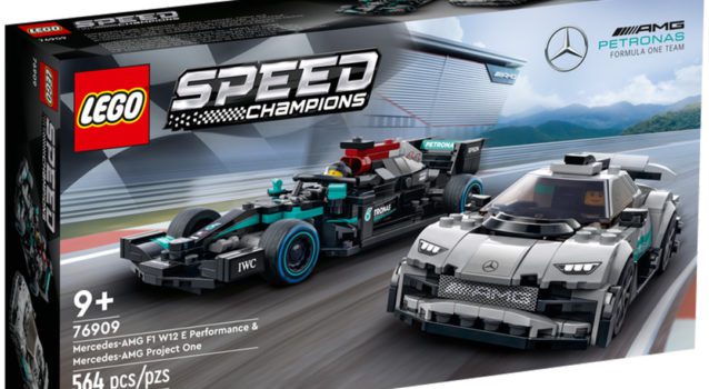 LEGO Announces The New Mercedes-AMG F1 W12 E Performance & Project One Speed Champions Set