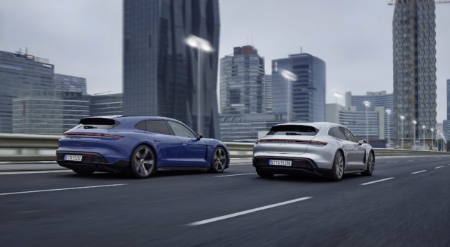 New Porsche Taycan Sport Turismo Electrifies the Shooting Brake Body Style