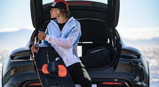 The Porsche Taycan Cross Turismo Test Drive With Professional Kitesurfer Liam Whaley