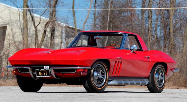 Little Rally Red Vette Full of Fuelie Power : GAA Classic Cars February 2022 Auction