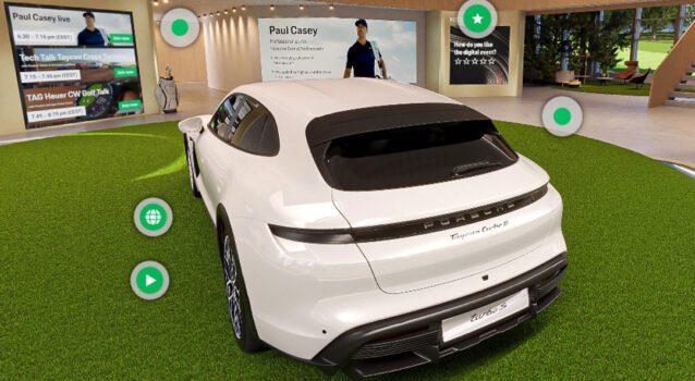 Experience Porsche in the Virtual Porsche Golf Circle Clubhouse with Paul Casey