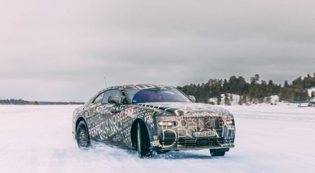 All-Electric Rolls-Royce Spectre Tested At -104°F Near Arctic Circle
