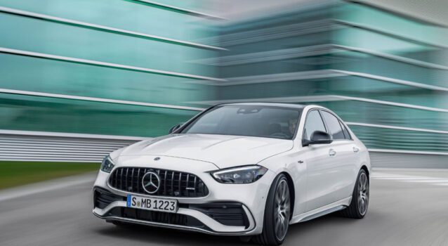 The New Mercedes-AMG C43 Uses Electrified Turbo Tech From F1