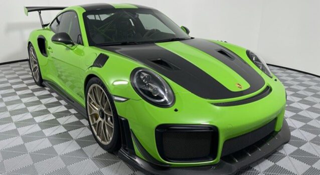 Check The Spec: 2019 Porsche 911 GT2 RS Finished in PTS Gelbgrun Green