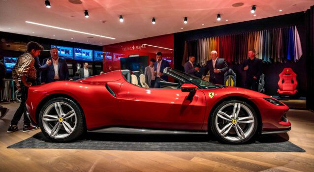 Ferrari 296 GTS Makes U.S. Debut in New York