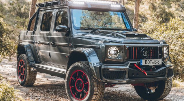 The New BRABUS 900 XLP Is A 1-Of-10, 900-HP, G 63-Based Pickup Truck