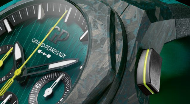 Girard-Perregaux Releases The Limited-Edition Laureato Absolute Chronograph Aston Martin Formula 1 Edition