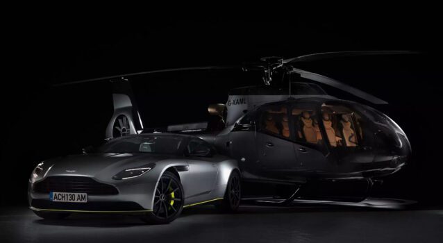 Aston Martin Preps For Take Off With The New Airbus ACH130 Aston Martin Edition