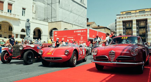 Alfa Romeo Is Making Its Star Appearance At The 40th 1000 Miglia