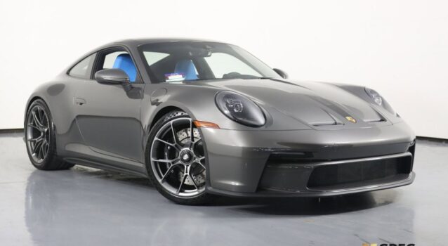 Check The Spec: Porsche 992 911 GT3 Touring Finished In Agate Grey Metallic Over Blue Leather