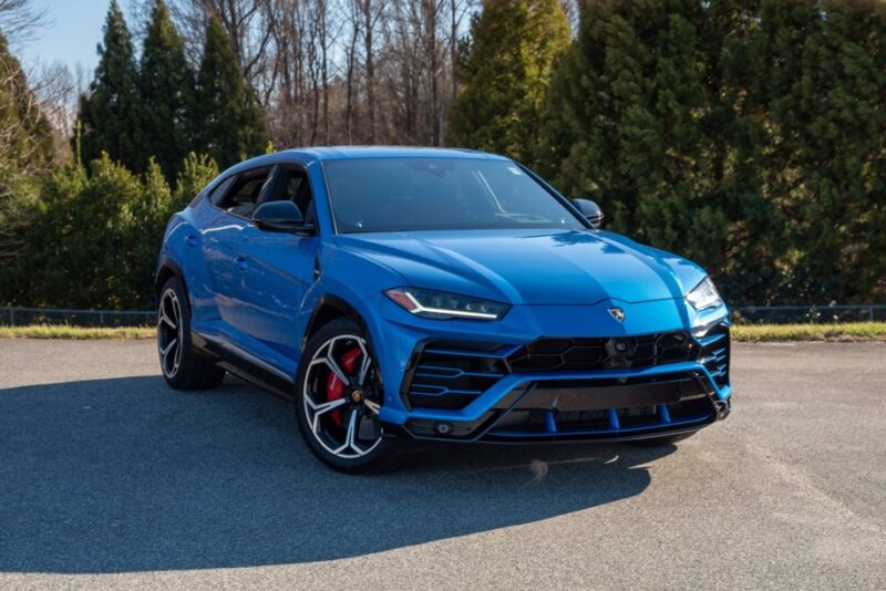 Blue 2019 Lamborghini Urus