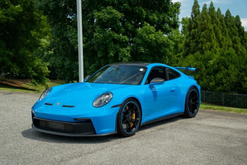 Blue 2022 Porsche 911 GT3