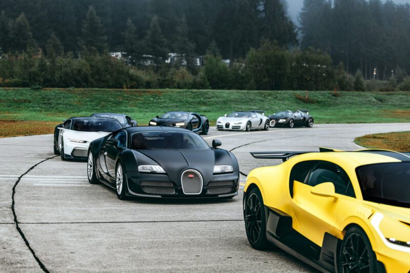The Most Amazing Bugatti Fleet Comes Together At Passione Engadina In St. Moritz