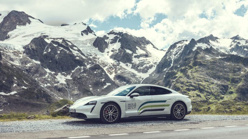 The Porsche Taycan Visits Switzerland For The Join The Porsche Ride Initiative