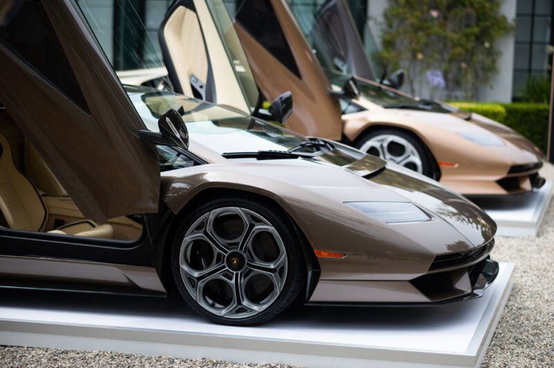 Two New Lamborghini Countach LPI 800-4s Were Delivered To US Customers At Monterey Car Week