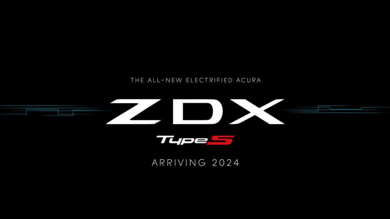 The New ZDX SUV Will Be Acura’s First Fully-Electric Model In 2024