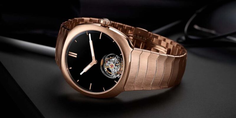 H.Moser Presents The New Limited-Edition Streamliner Vantablack Tourbillon In Red Gold