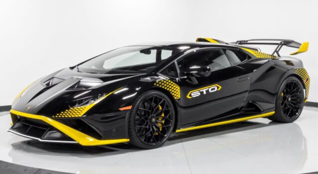 Check The Spec: 2022 Lamborghini Huracán STO Finished In Nero Notics And Giallo Taurus