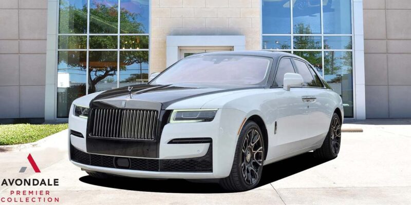 Check The Spec: 2022 Rolls-Royce Ghost Black Badge With A Black And White Two-Tone Finish