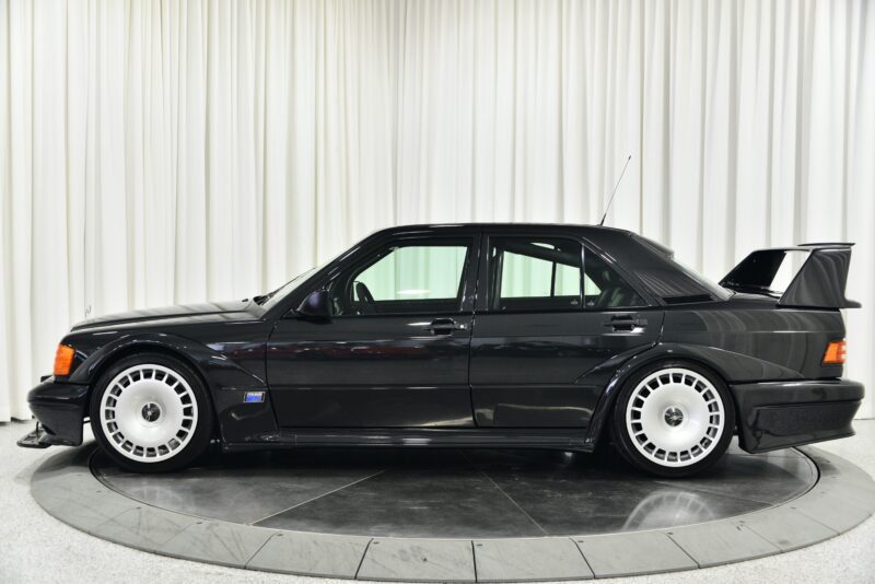 Check The Spec: 1990 Mercedes-Benz 190E Evolution II Finished In Blue-Black Metallic