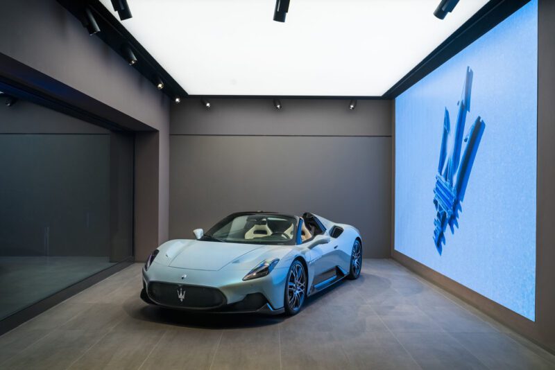 A New Maserati Retail Concept Debuts In Milan
