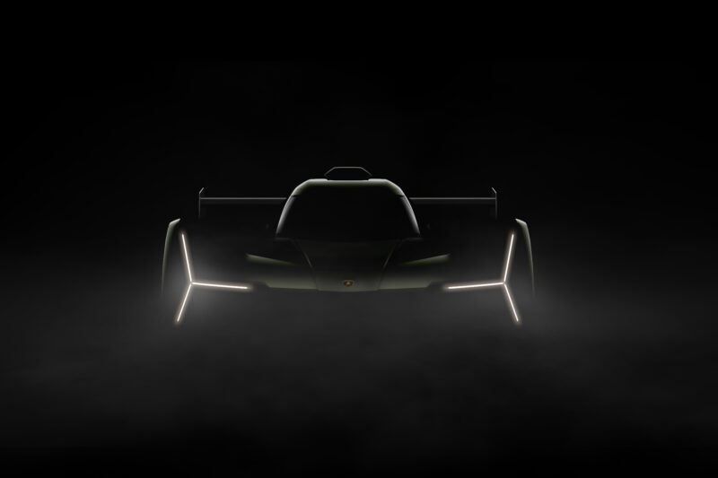Lamborghini’s New LMDh Prototype Race Car Will Have A Twin-Turbo V8 Engine