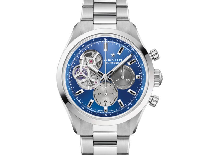 Zenith Reveals The Chronomaster Open With A Fresh Blue Dial