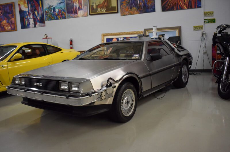1981 DMC DeLorean Back to the Future Replica Featured At Kodner Galleries Boca Raton Auction