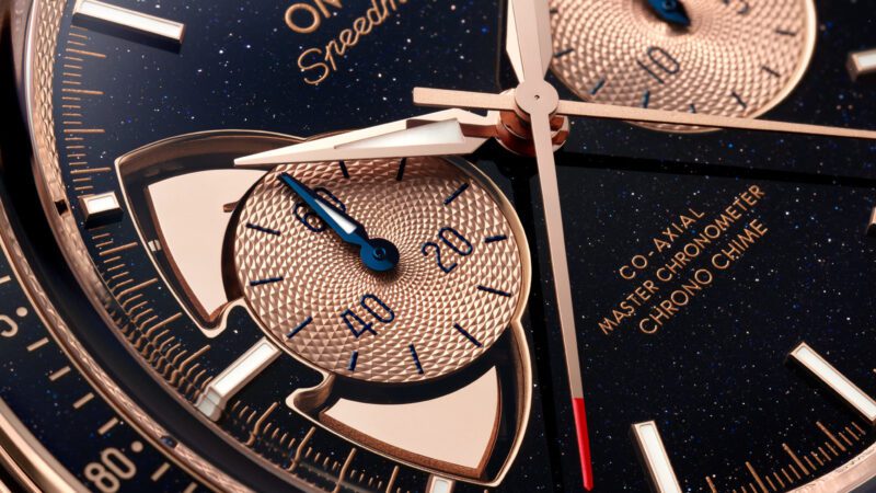 Omega’s New Gold Speedmaster Chrono Chime Features Its Most Complicated Movement Ever Created