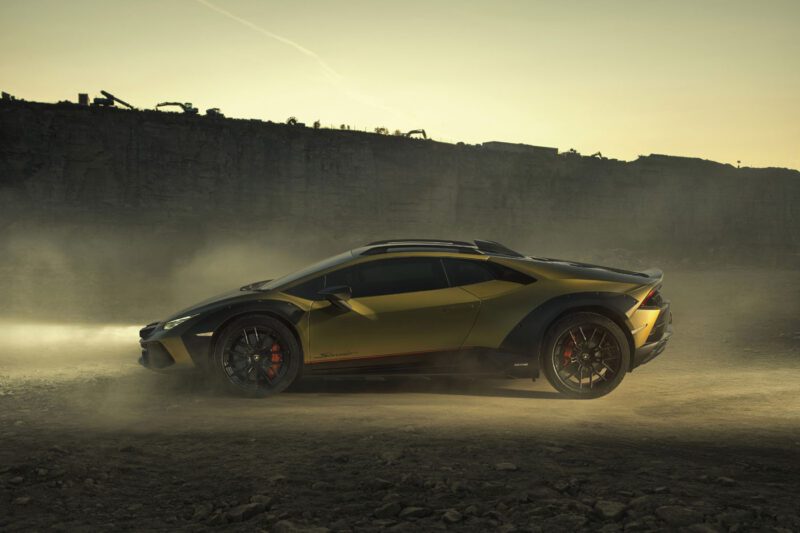 The New 2023 Lamborghini Huracan Sterrato Is Revealed As A 602-HP Off-Road Supercar