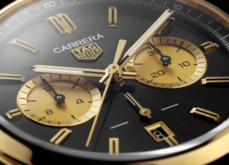 TAG Heuer’s New Carrera Chronograph Is Inspired By An Iconic Lotus F1 Racing Livery