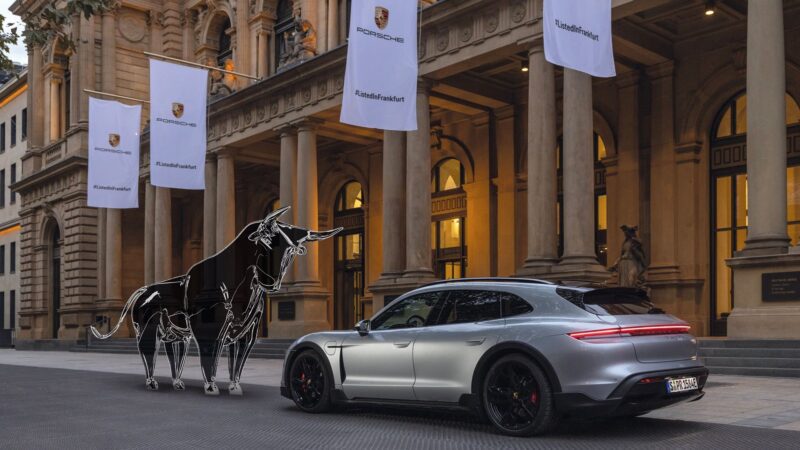 Porsche Enters The DAX As One Of The Top 40 German Stocks On The Frankfurt Stock Exchange