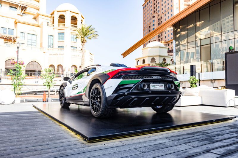 The New Lamborghini Huracan Sterrato Debuts In The EMEA Region At Doha’s Lamborghini Lounge