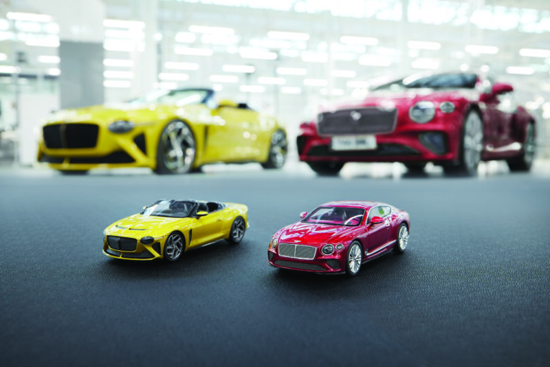 Bentley Releases Its Sold Out Bacalar And Continental GT Speed In 1:43 Models